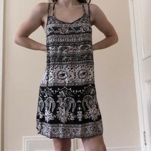 Black and White Dress